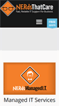 Mobile Screenshot of nerdsthatcare.com